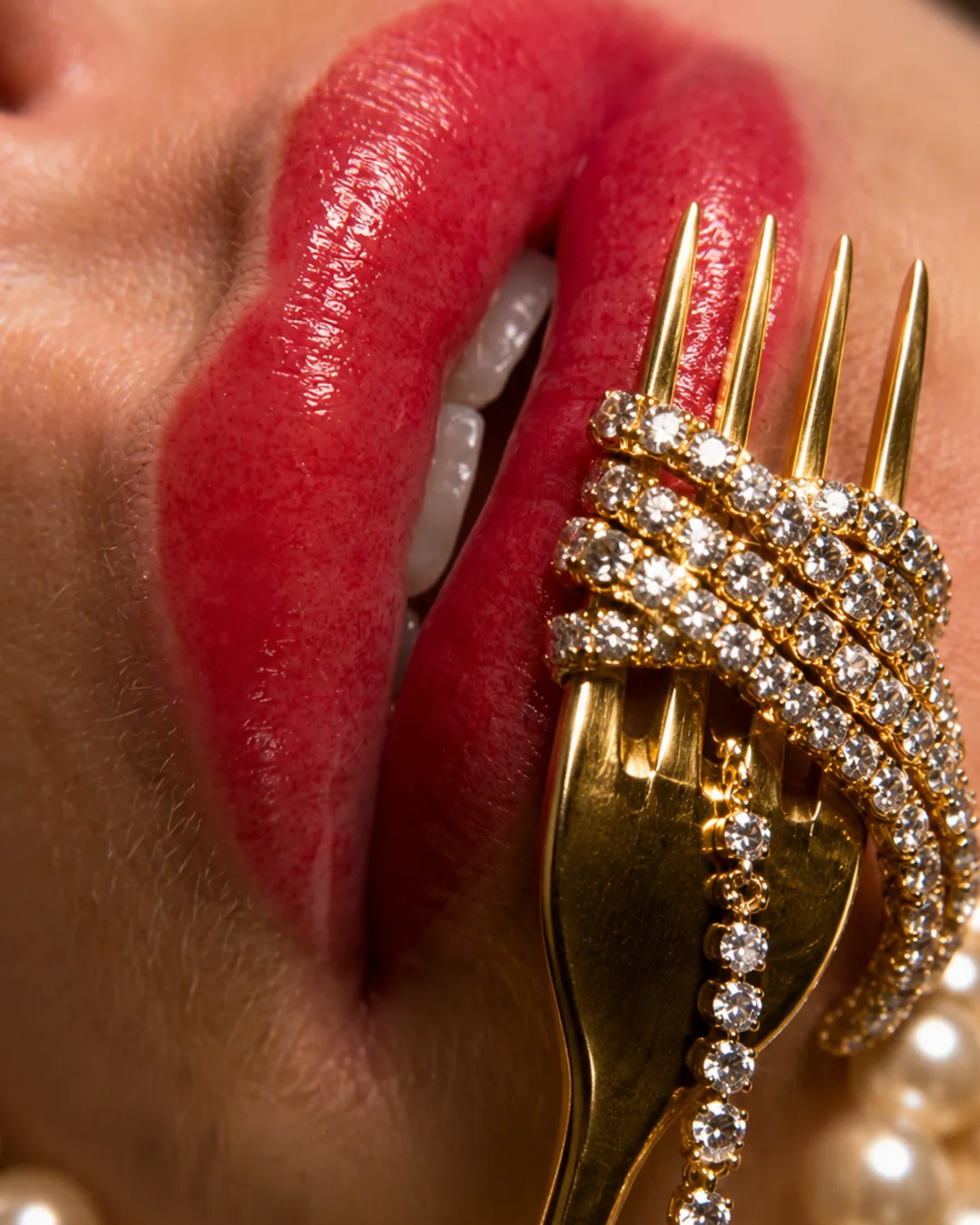 Elegantes Lippen-Ergebnis nach der Pigmentierung, frisch und harmonisch